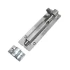 Zăvor din metal inoxidabil argintiu, 22 cm