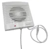 Ventilator de aerisire cu plasă DOSPEL STYL 120 mm WP cu fir și întrerupător șnur