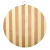 Tocător din Bambus Rotund Diametru 28 cm și Grosime 1.8 cm