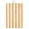 Tocător din Bambus Dreptunghiular Dimensiuni 34x24 cm și Grosime 1.4 cm Lemn Natural Antibacterian