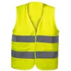 Vestă Reflectorizantă Siguranță 60g Mărime Universală Disponibilă M L XL XXL Ambalare Vrac pentru Protecția Muncii