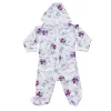 Set 4 Serii Compleu Bebe 3 Piese Bumbac cu Diverse Imprimeuri Mărimi 22-24