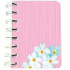 En-gros Carnet cu spiră Roz și Flori, 7 x 10 cm, 75 foi veline - vânzare en-gros pentru revânzare