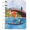 En-gros Carnet cu spiră Veneția, 7 x 10 cm, 75 foi veline - vânzare en-gros pentru revânzare