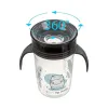Cană anti-vărsare 360° Akuku A0671, 240 ml, 9 luni+