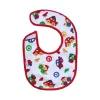 Bavetă mică impermeabilă, cu velcro, 14 × 19 cm