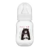 Biberon din polipropilenă, 125 ml, cu gât îngust, 0 luni+, A0004