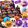 Jucărie Dumpling Squishy Antistres cu Surpriză, Moale și Elastică, Efect Slow Rising, Modele și Culori Diverse, Halloween