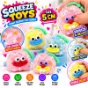 Jucărie Squishy cu Gel și Fulgi, Moale și Antistres, Diverse Modele, 5 cm
