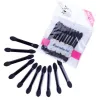 Set 10 Aplicatoare Fard cu 2 Capete Negre