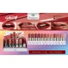 Ruj lichid lucios 2 în 1 Fflormor - Finish glossy cu culoare intensă - cod L-1129