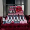 Ruj solid cu efect plumping cod 1003 Baolishi - Hot Lips, cu glitter sclipitor, 24 bucăți