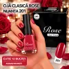 Ojă clasică Rose 12 ml - Nuanța 201 - Set 12 bucăți