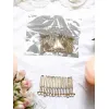 En-gros Set accesorii coafură mireasă - pieptăn auriu cu perle - vânzare en-gros pentru revânzare