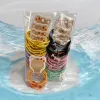 En-gros Set elastice colorate cu decor floare - 5 buc/cartonaș (12 cartonașe/set) - vânzare en-gros pentru revânzare