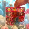 En-gros Set elastice spiralate colorate pentru păr - 6 bucăți/cartonaș (12 cartonașe/set) - vânzare en-gros pentru revânzare