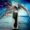 En-gros Pieptan profesional cu maner ergonomic - model negru cu dinti fini - vânzare en-gros pentru revânzare