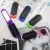 Perie pliabilă de poșetă cu oglindă - model dreptunghiular, compact și versatil