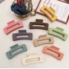En-gros Set Clești de Păr din silicon cu Design Dreptunghiular, Finisaj Mat, Set de 12 Bucăți - vânzare en-gros pentru revânzare