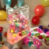 En-gros Clestisori de păr colorati cod D87 set 100 bucăți diverse modele pentru copii si coafuri creative - vânzare en-gros pentru revânzare