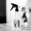 Pulverizator Transparent pentru Coafor - Model Mare cu Imprimeu Foarfece și Piepteni