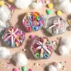 En-gros Set Accesorii Păr în Cutie Octogonală Decorată - Elastice și Clame Colorate - vânzare en-gros pentru revânzare