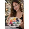 Set 12 clești de păr siliconati