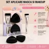 Set aplicare masca si makeup USHAS CT652 cu pensulă si buretei