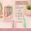 Trimmer sprâncene USHAS CT624 pliabil in 3 culori pentru contur precis