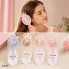 Perie copii cu coroana si glitter decorativ S-3