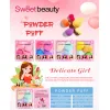 Set 4 buretei machiaj Sweet Beauty Powder Puff FP3295