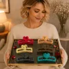Set 12 clești de păr siliconati cu inimioara pentru coc si coafuri elegante