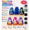 Ghiozdan copii H657 cu imprimeu 3D și penar 36x30x13 cm