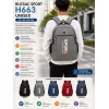 Rucsac sport unisex H663 - 47x30x22 cm, poliester, culori mixte