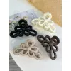 Clește de păr siliconat floare 12 buc/set G239 - diverse culori