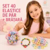 Set 40 Elastice Păr si Bratara K28