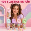 En-gros 100 Elastice de Păr în Cutiuță - Culori Asortate - vânzare en-gros pentru revânzare