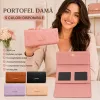 Portofel Damă Mare cu 8 Compartimente Carduri - 20 × 10 cm
