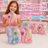 En-gros Set Accesorii Păr cu Perie, Clamă și Elastice - vânzare en-gros pentru revânzare