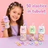 En-gros 50 elastice de păr în tubuleț cu animăluț - vânzare en-gros pentru revânzare