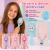 En-gros Set perie de păr și lănțișor cu mărgele pentru copii - vânzare en-gros pentru revânzare