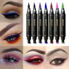 Tuș de ochi 2 în 1 cu ștampilă - Eyeliner colorat