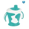 En-gros Căniță anti-vărsare Haberman „Little cow” 250 ml + linguriță flexibilă, 9 luni +, turcoaz - vânzare en-gros pentru revânzare
