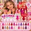 Ojă Clasică pentru Copii Cairuo 8 ml - Set 24 Culori cu Sticluțe Inimioară - Cod 2042