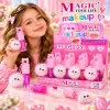 Luciu de Buze cu Breloc și Pompon Pufos Magic Your Life LC1116 - Set 12 Bucăți