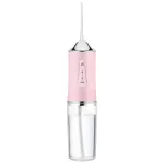 Irigator Oral Portabil Reîncărcabil Model 6886 cu 4 Duze și Rezervor 200 ml