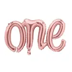 Balon folie forma ONE 66 x 37 cm CON-21
