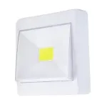 Lampă LED de perete tip întrerupător fără fir, COB 3W, cu montaj magnetic