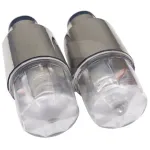 Set lumini LED multicolore pentru valve roți auto, bicicletă și motocicletă