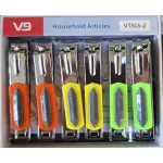 Set 12 Unghiere Mari "V9", Calitate Premium, Design Neon Vibrant, Display Box